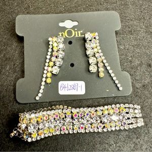 nOir | Earring & Bracelet | Set | Jewelry